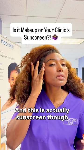 Using your clinic’s sunscreen testers as makeup is 🤌🏾🤌🏾🤌🏾! Don’t miss out on our #RedFriday sa
