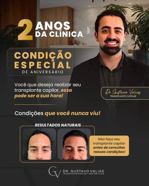 🔥 DESCONTO ESPECIAL DE ANIVERSÁRIO!

A Clínica está completando 2 anos, e quem ganha o presente é v