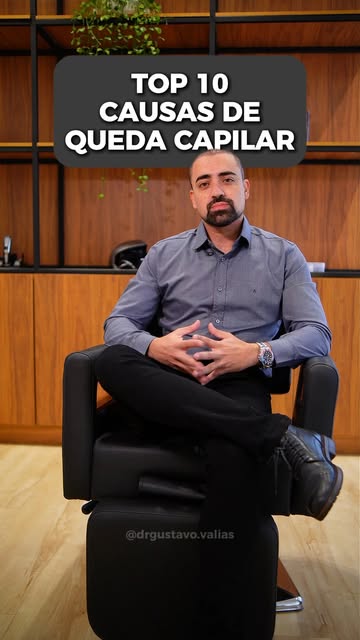 🚨 Top 10 causas de queda de cabelo!

No meu consultório, uma das queixas que mais recebo é: “Doutor
