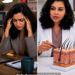 Hair fall is normal. But these 5 signs deserve your attention. ✨

Not every strand of hair you lose 