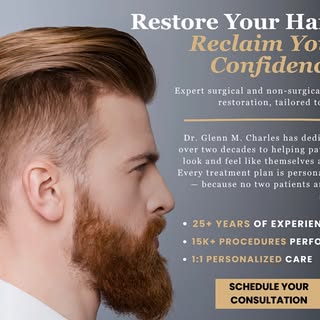 ✨Call today for your complementary consultation. You will meet with Dr. Charles to discuss your cust