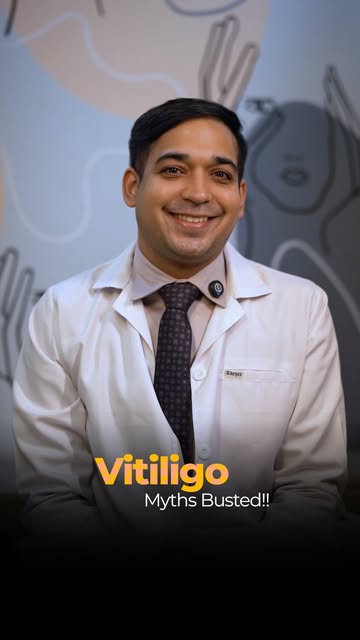 Vitiligo has enough myths surrounding it. Let’s replace them with facts. 🤍

Is vitiligo contagious?