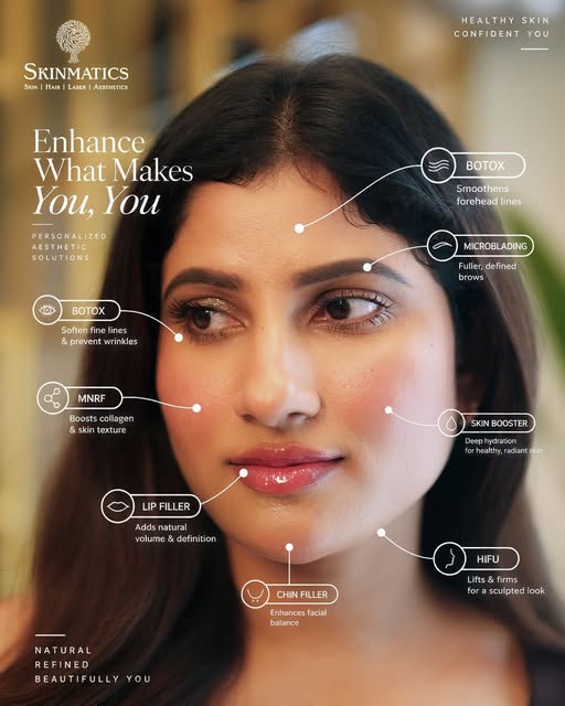 A little Botox, a touch of filler, HIFU, MNRF, microblading & skin boosters — all coming together be