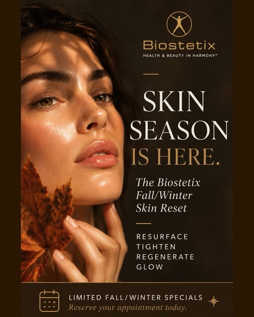 🍂 FALL/WINTER SKIN RESET IS HERE

Summer is over. Now it’s time to reset, resurface, tighten & glow