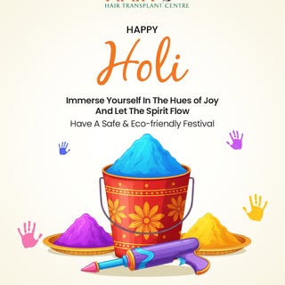 This Holi, celebrate the colours of health, hope, and happiness. 🌸

Choose safe and eco-friendly co
