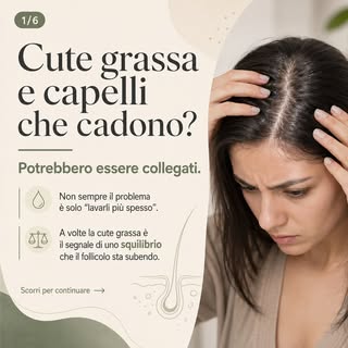 Cute grassa e capelli che cadono: possono essere collegati?
Sì, ma attenzione: non significa che il 