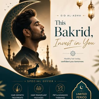 ✨ This Eid, Celebrate Confidence & New Beginnings! ✨🌙

This Eid, gift yourself a new confidence. 🌙