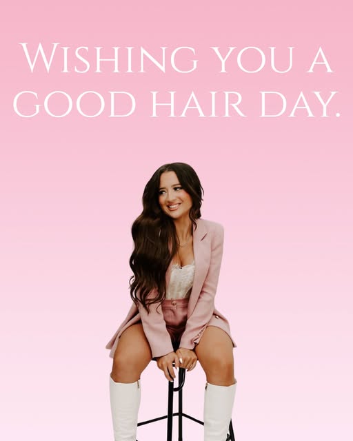 Good hair, good mood, good day ✨