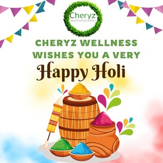 Cheryz Wellness wishes you all Happy Holi 🎉🎉🎉
#holi #holifest #holidayparty #holiparty