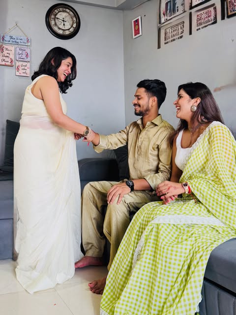 Happy Rakshabandhan to everyone ♥️🧿✨