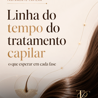 O cabelo tem um tempo biológico próprio.

Por isso, os primeiros resultados de um tratamento capilar