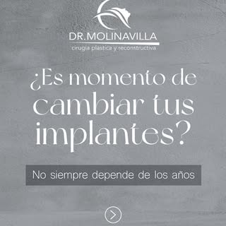 👙 ¿Tus implantes tienen varios años? No significa que deban cambiarse automáticamente.

✨ El reempl