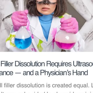 👀 See those dark pockets on the screen? 

That’s filler. Yours might look like this too.

Dr. Bui t