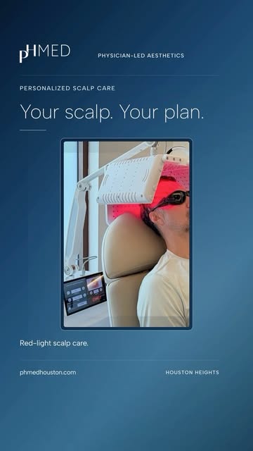 Want thicker, fuller-looking hair? Start with your scalp.

At PH MED, we begin with 3D hair analysis