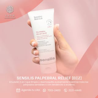 Innovadora emulsión 2 en 1 diseñada para el cuidado diario de los párpados sensibles, irritados o co