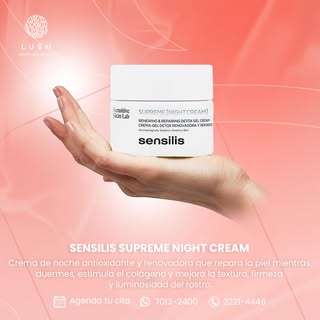 Crema de noche antioxidante y renovadora que repara la piel mientras duermes, estimula el colágeno y