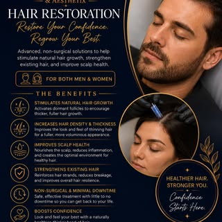 HAIR RESTORATION FOR MEN & WOMEN

CALL TO BOOK YOUR FREE CONSULTATION
(416) 880 0114

#hair #hairlos