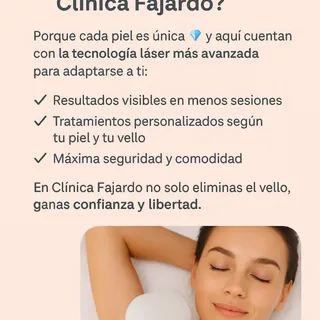 Si quieres garantía garantia en tu tratamiento de Depilación láser , tener supervisión Medica y esta