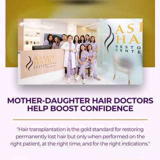 Two generations of hair doctors, one shared commitment to advancing hair restoration in the Philippi