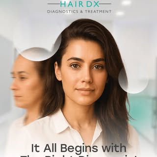 It All Begins with the Right Diagnosis

At Harley Hair DX, we identify the root cause of your hair l