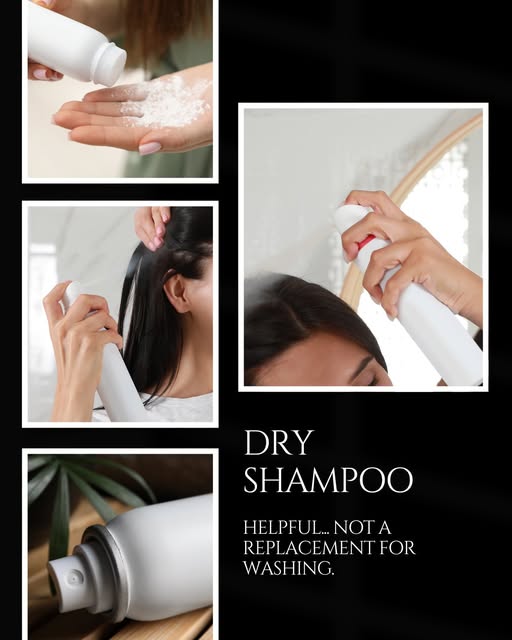 I love convenience as much as anyone.

Dry shampoo can absolutely have a place in your routine. But 