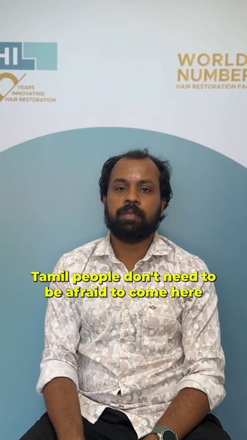 Distance didn’t stop Dishanth from starting his hair journey. 💚

With trust in DHI, he travelled al