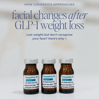 Important thing nobody says about “GLP-1 face”: not everyone gets it, and not everyone who does need