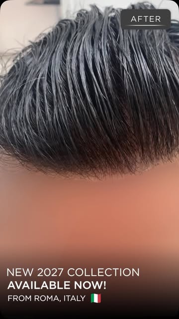The new 2027 collection from Roma, Italy 🇮🇹 is here. Featuring the new patented Front Door Hairlin