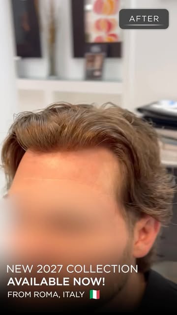 The new 2027 collection from Roma, Italy 🇮🇹 is here. Featuring the new patented Front Door Hairlin