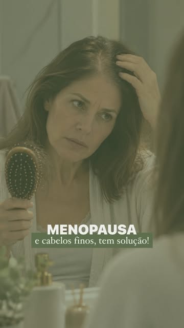 Menopausa e pré-menopausa também podem refletir na saúde dos cabelos. 👀

Com as mudanças hormonais 