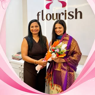Courtesy visit by actor & dancer @official_gautami941__ at our @flourish.clinic