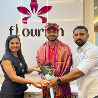 Courtesy visit by actor @keetan.1707 to our @flourish.clinic 
Thank you so much Ketan sir ❤️