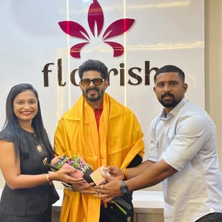 Courtesy visit by actor @ashok.phaldessai at our @flourish.clinic 
Thank you sir 🙏❤️