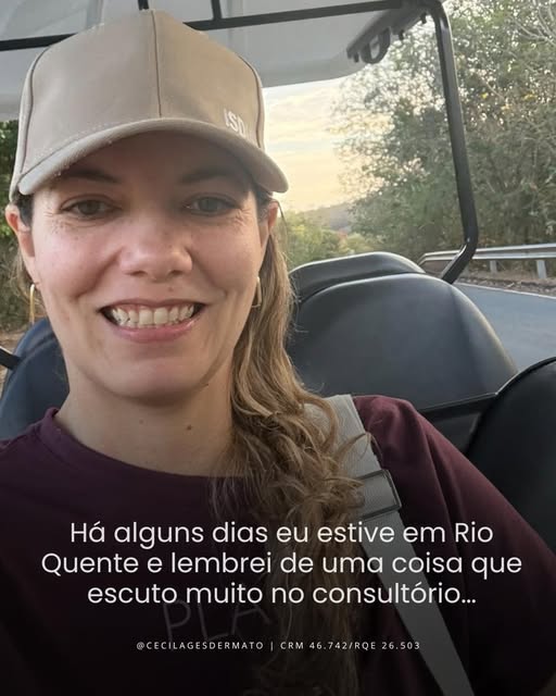 Há alguns dias estive em Rio Quente e me lembrei de uma frase que escuto com bastante frequência qua