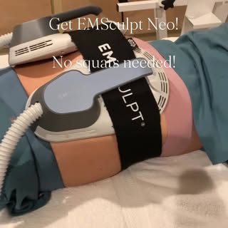 Lift, sculpt, and strengthen your glutes—without spending hours doing squats! 🍑✨
EMSCULPT NEO uses 