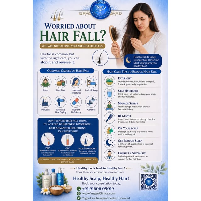 #HairFall #HairLoss #HairCare #HairGrowth #HairHealth #HealthyHair #HairTreatment #HairClinic #HairS