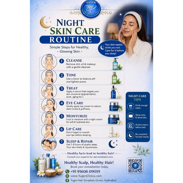 #SkinCare #HealthySkin #SkinHealth #SkincareRoutine #NightSkincare #GlowingSkin #SkinCareTips #Healt