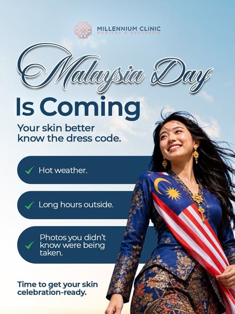 Malaysia Day = one more reason to look good in the photos you didn’t know were coming. 😂🇲🇾

But h