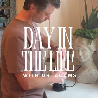 A day in the life of Dr. Adams… told by his kids 🤍😂 Early mornings, patient care, and a very inten