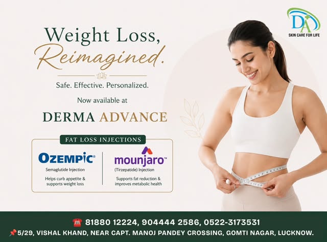 Reimagine yourself with Derma Advance weight loss treatments ✨️