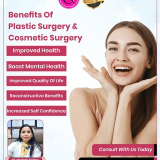 ✨ Plastic & Cosmetic Surgery is not just about appearance — it’s about feeling confident, healthy, a