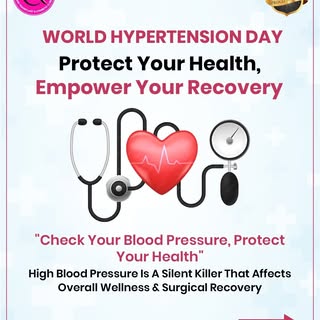This World Hypertension Day, take a step towards a healthier future by keeping your blood pressure i