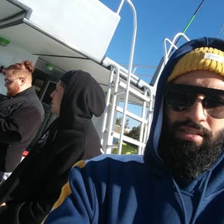 Took this before I got sea sick. We out here!
#fishing #boatlife #Miami