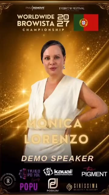 ⭐️Conheça a profissional que irá apresentar, ao vivo, a técnica de AREOLA no Browista Portugal 2027.