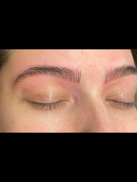 Soft Microblading! Just adding a small amount of fill to create the perfect shape. 
#edinamn #edina#
