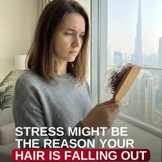 Can stress really cause hair loss?

Yes — and often more than people realize.

Hair is very sensitiv