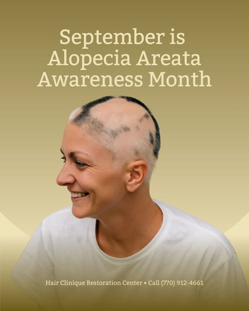 September is Alopecia Areata Awareness Month, and we're using this time to say clearly: you don't ha