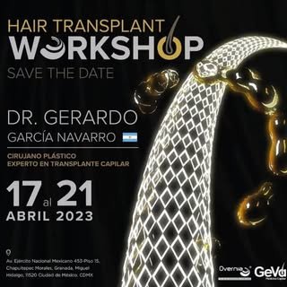 Del 17-21 de Abril vamos a estar capacitando @gevacapilar junto a @overniaoficial en la Ciudad de Mé
