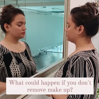It's a well know fact that you should remove your make up before going to bed. But don't you say it'