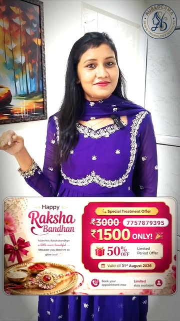 💫 Special Treatment Offer

 ₹1500 ONLY! 🎉

🎁 50% OFF
Limited Period Offer

📅 Valid till 31st Aug